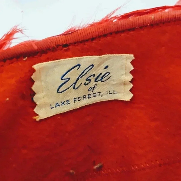 Elsie Red Cocktail Hat Feather Fascinator Headband - Picture 6 of 6